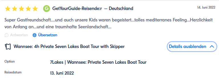 Bewertung ein Reisender